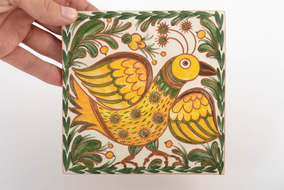 Керамика ангобирование