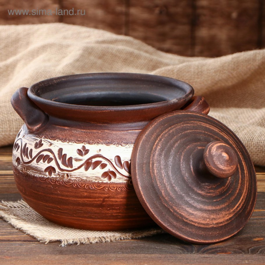 Тарелки из глины