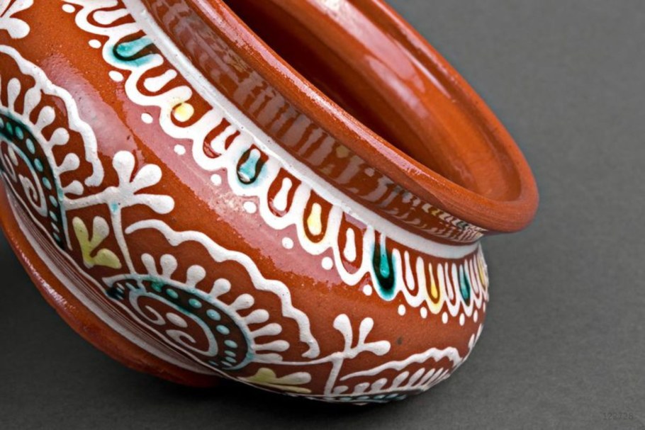 Керамика ангобная роспись