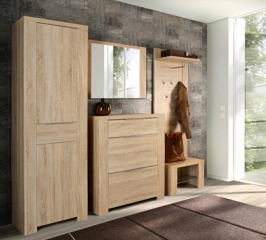 Комплект для прихожей armario i, дуб сонома