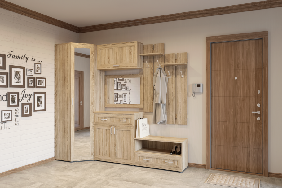 Прихожая Гарун дуб сонома