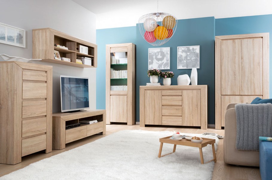 Кровать стелс дуб сонома/белый