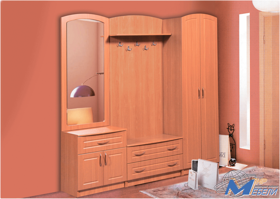 Прихожая топаз 01 мир мебели