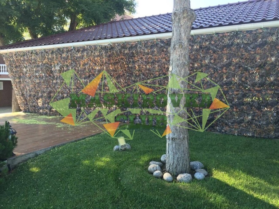 Маскировочная сетка для беседки