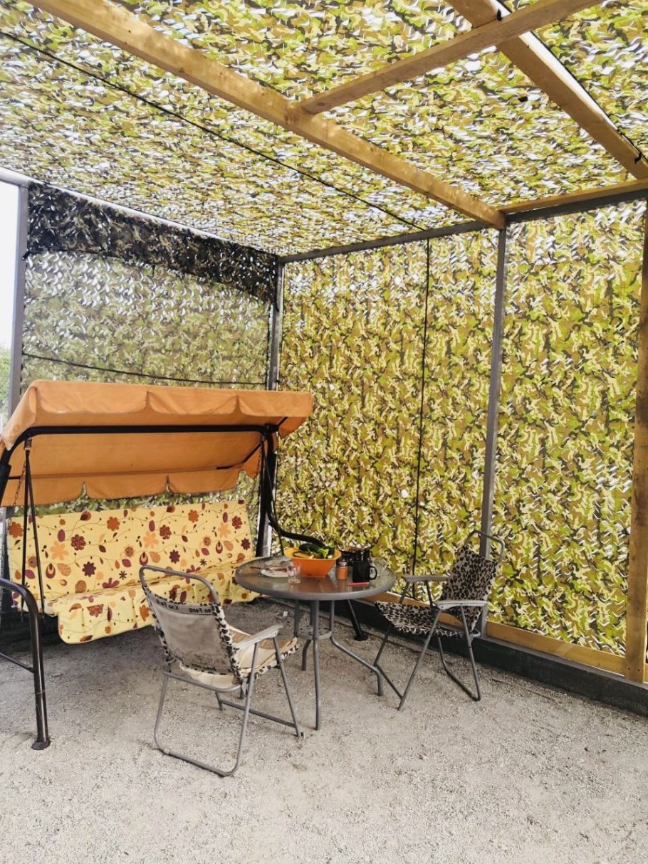 Маскировочная сетка для зданий и сооружений