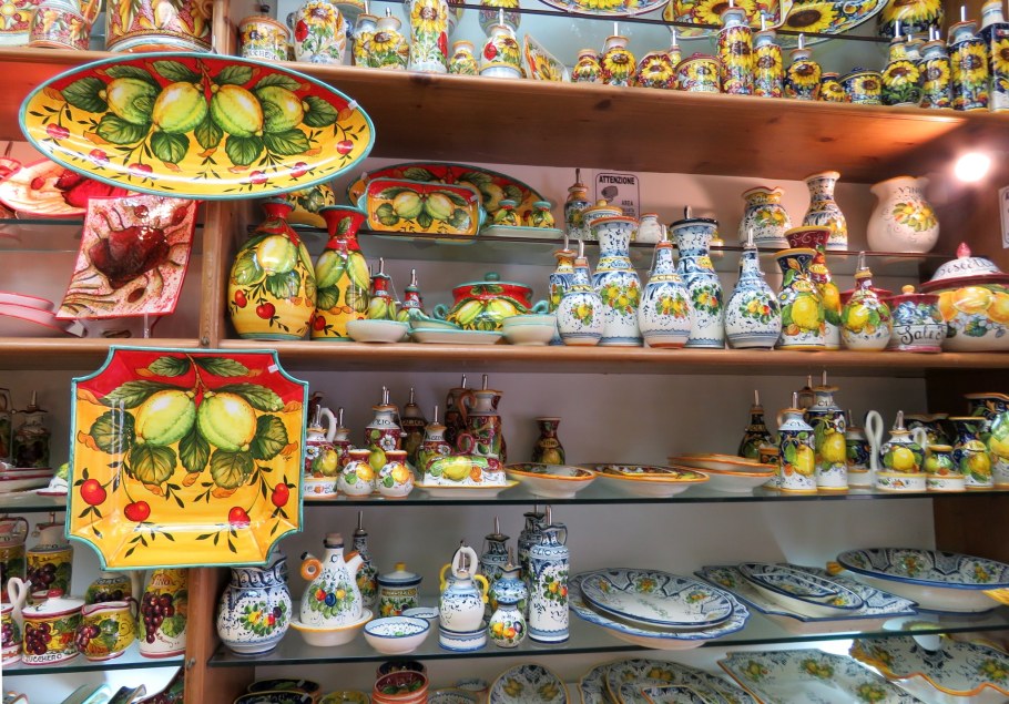 Итальянская майолика вазы Модерн