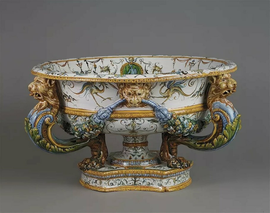 Майолика Италия 17 век Ренессанс