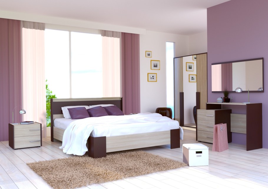 Спальня Амелинда ясень шимо