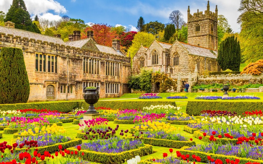 Замок Корнуолл Англия