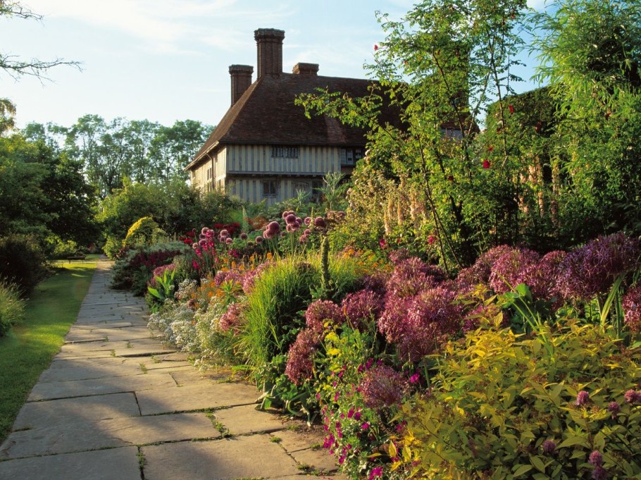 Сад great Dixter