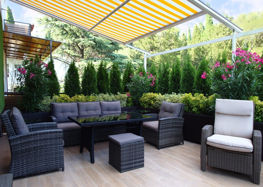 Беседки патио зона с мангалом