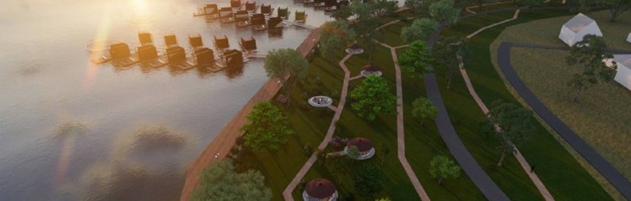 Зона отдыха на даче