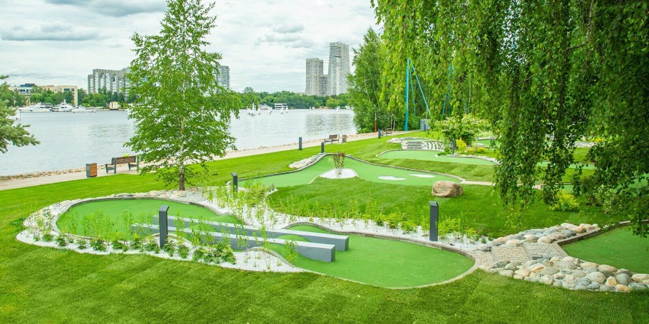 Пергола патио с костровищем