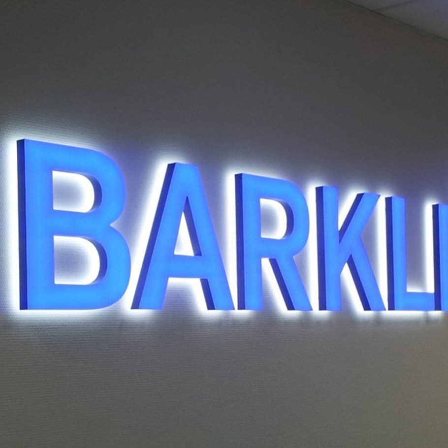 Световые буквы с контражуром