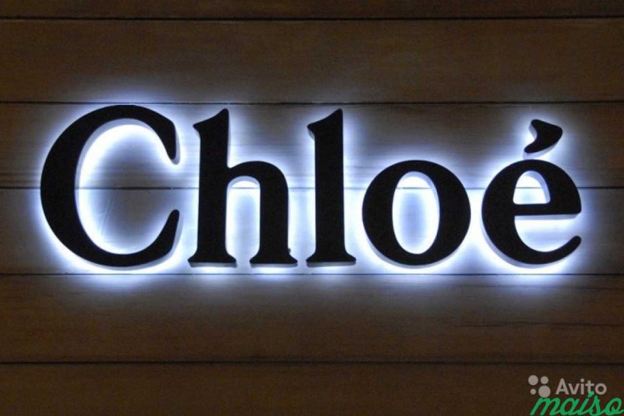 Вывеска с подсветкой