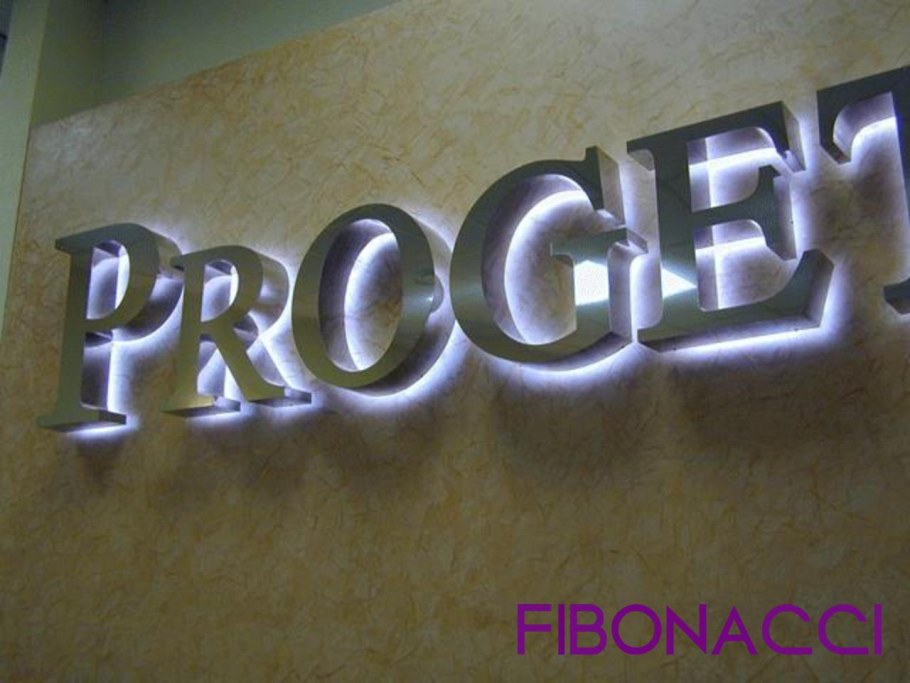 Буквы из нержавейки с контражуром