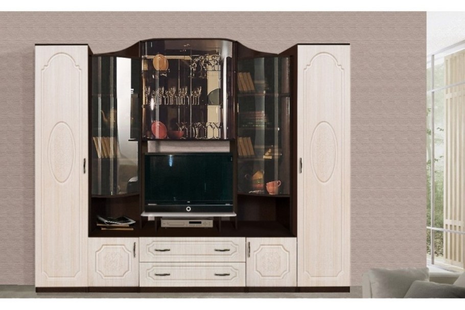 Стенка Эдвард мебельная фабрика Диал