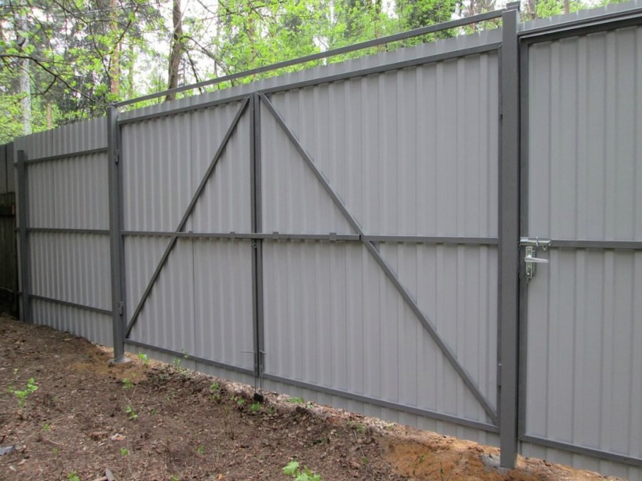 Ворота распашные 4000х2000