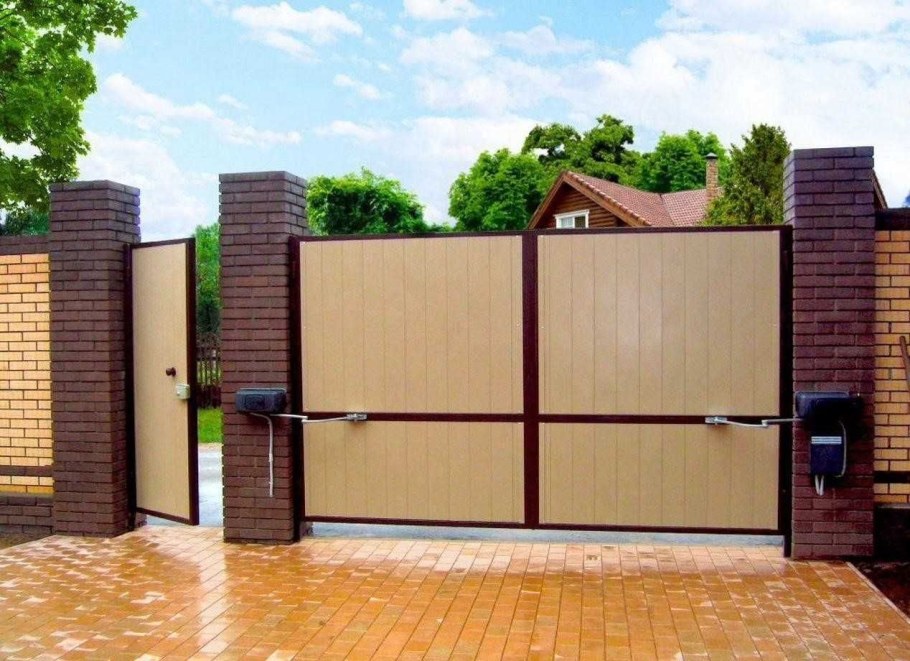 Распашные ворота Дорхан