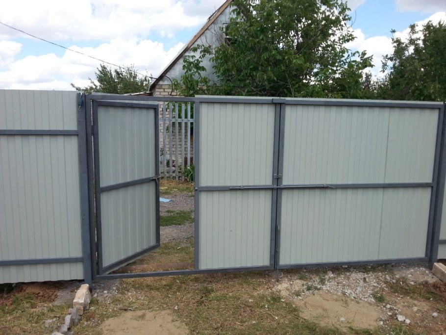 Ворота распашные 3.5х2м