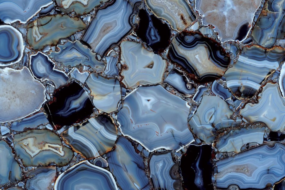 Агат слэб в интерьере