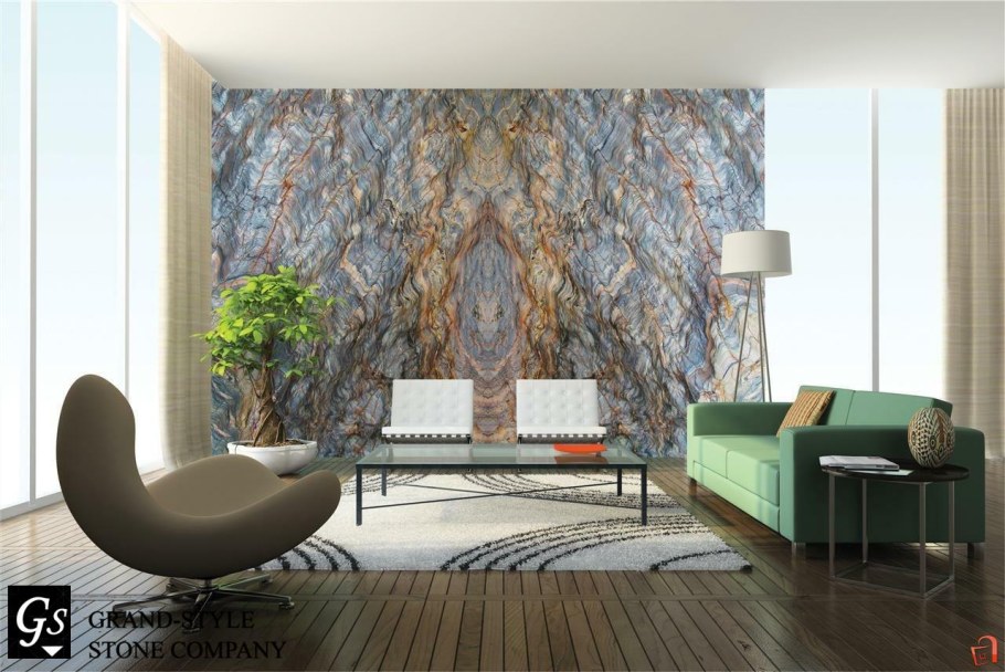 Слэбы из камня агат