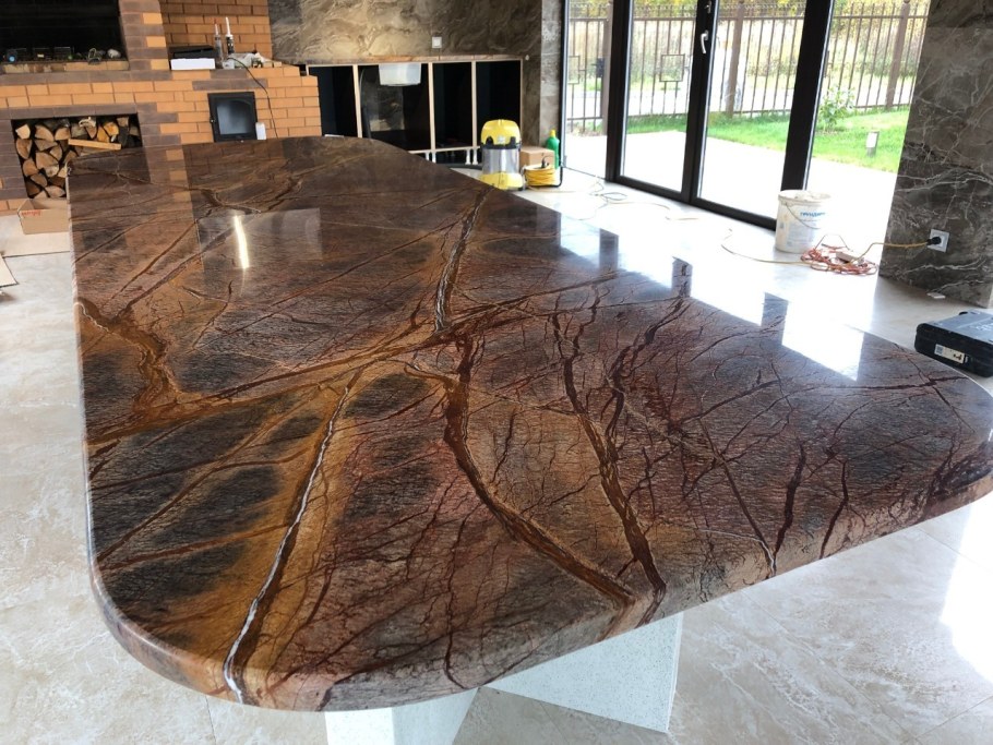 Натуральный камень в современном интерьере