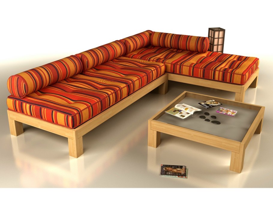 Диван в японском стиле