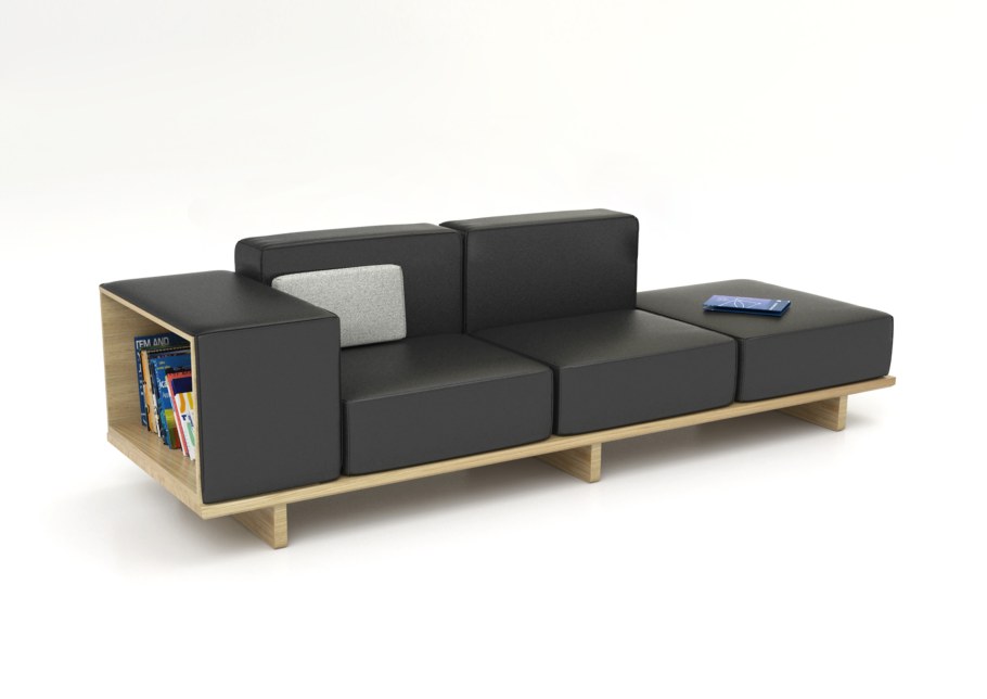 Низкий диван в японском стиле