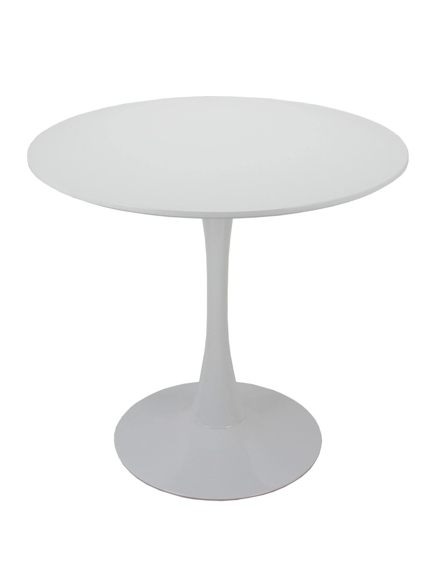 Стол Tulip d80 белый