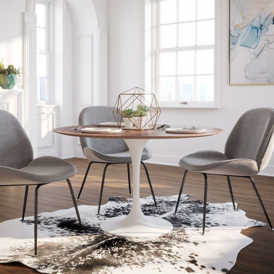 Docksta Докста стол, белый/белый103 см