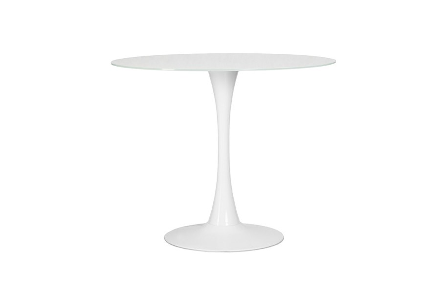 Стол журнальный Тулип черный глянец