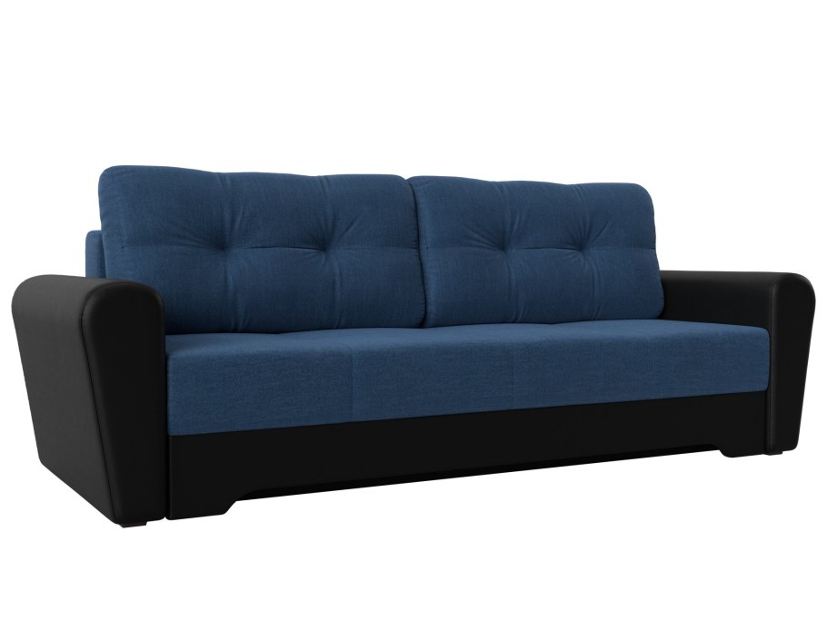 Прямой диван Амстердам, коричневый {3937428}