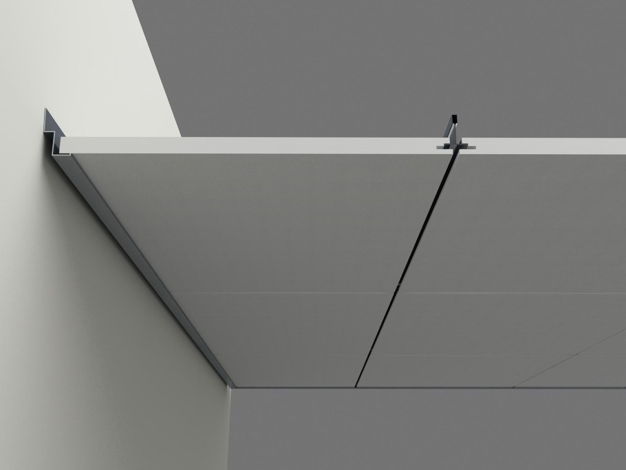 Потолочная панель Rockfon Blanka 1200x600x22 кромка x белый, Rockfon