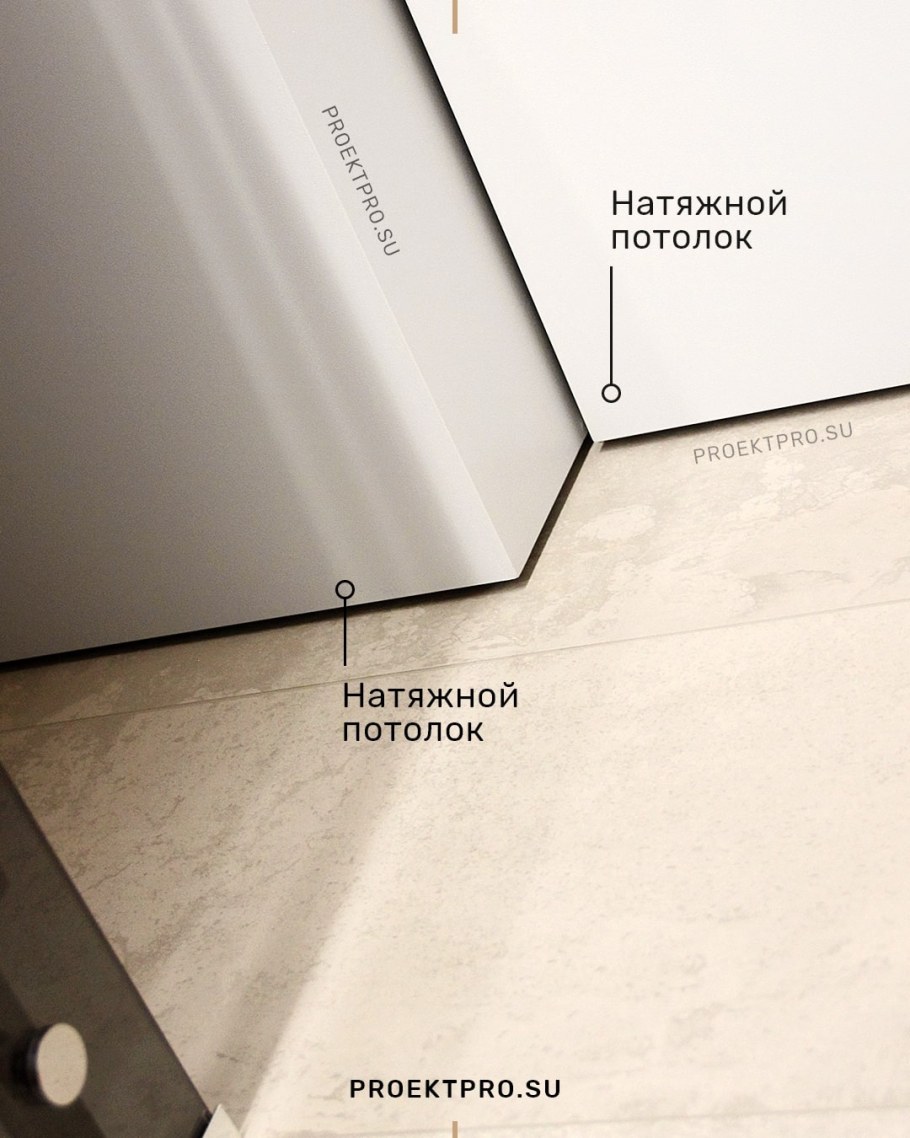 Теневой стык потолка