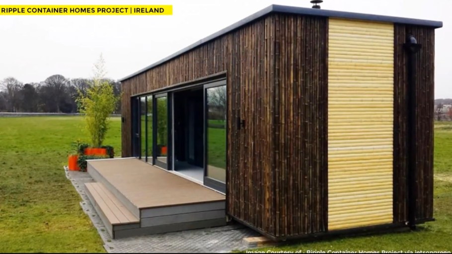 Сарай из морского контейнера