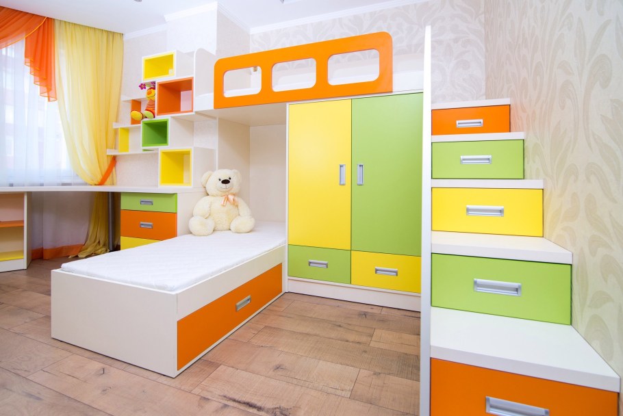 Встроенная детская комната