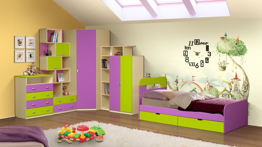 Детская спальня Юниор 2