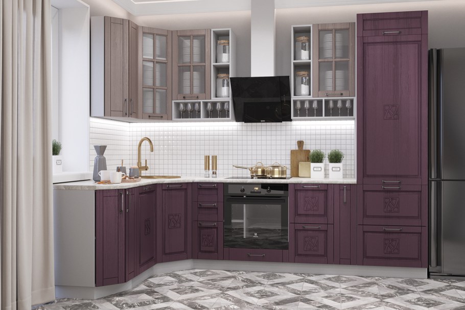 Кухня Равенна лофт Империал