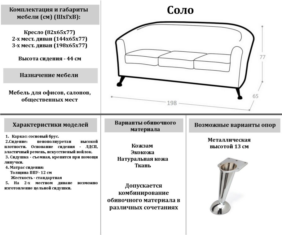 Фурнитура для изготовления мягкой мебели