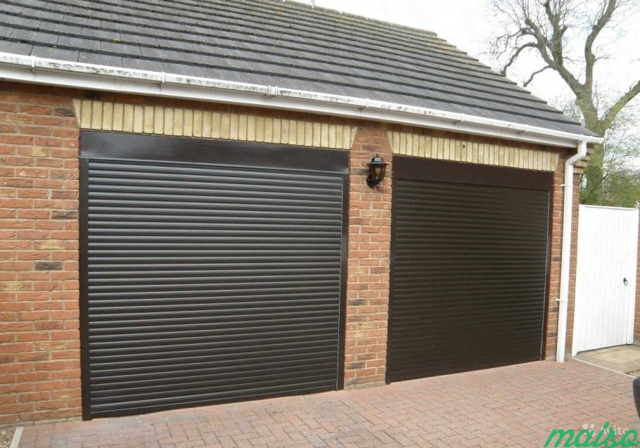 Ворота рольставни на гараж