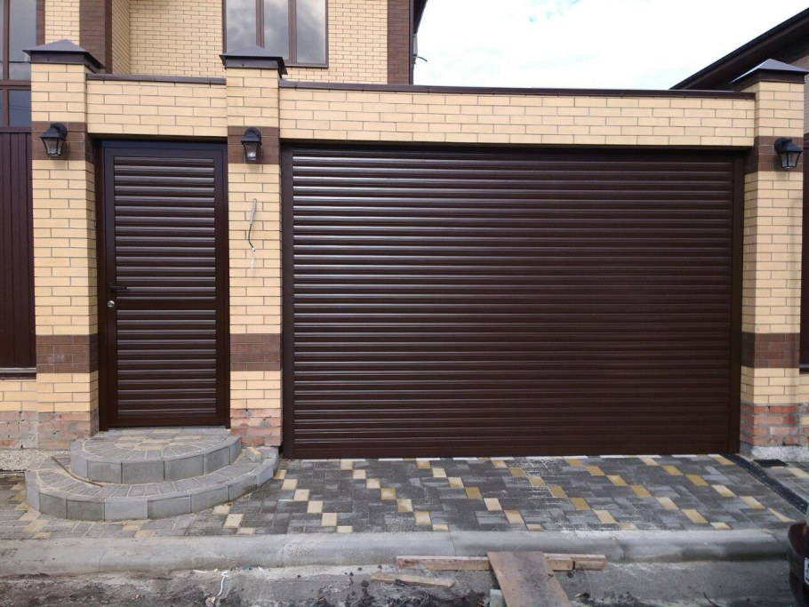 Роллетные ворота Алютех