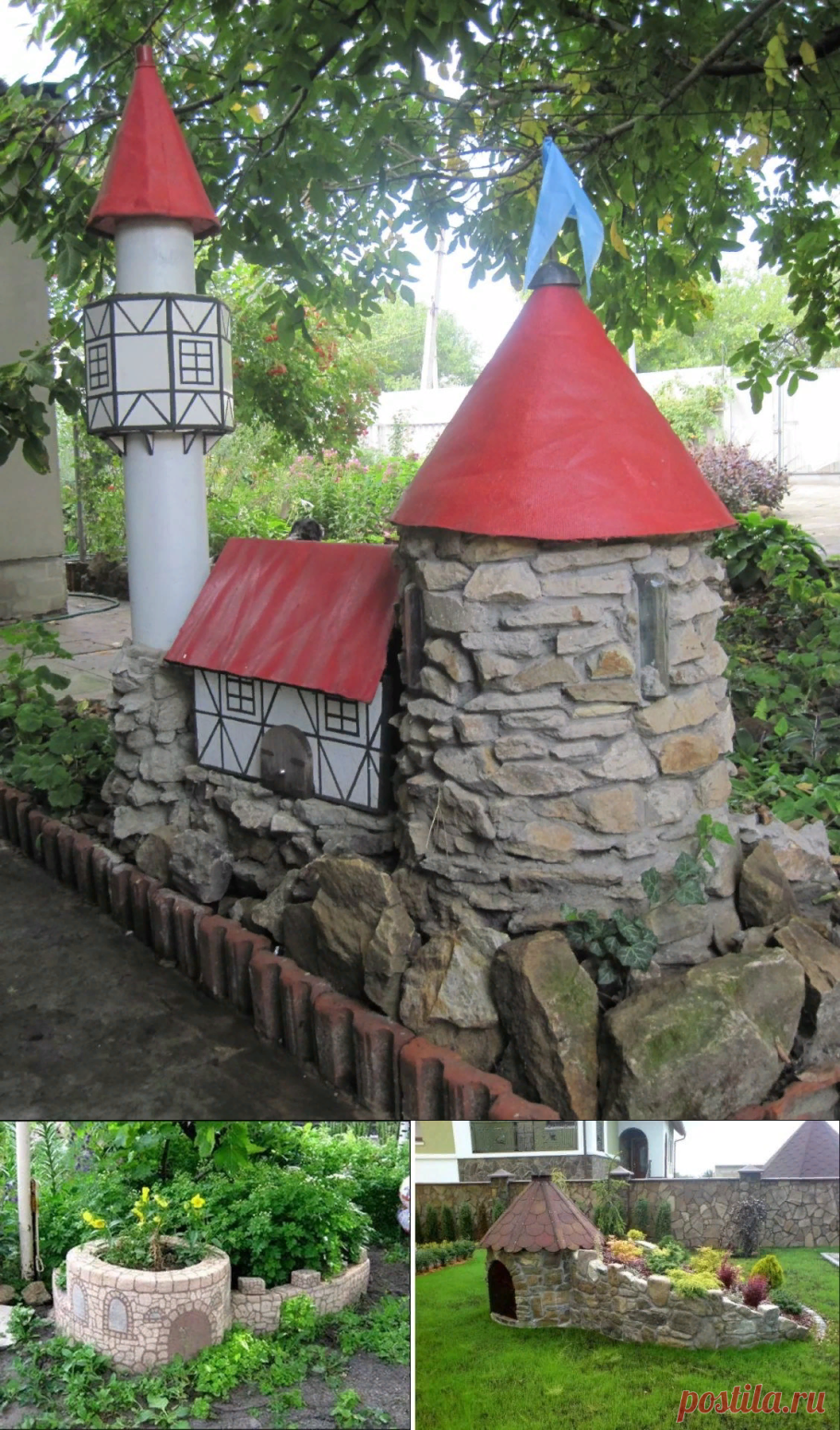 Декоративный Маяк своими руками