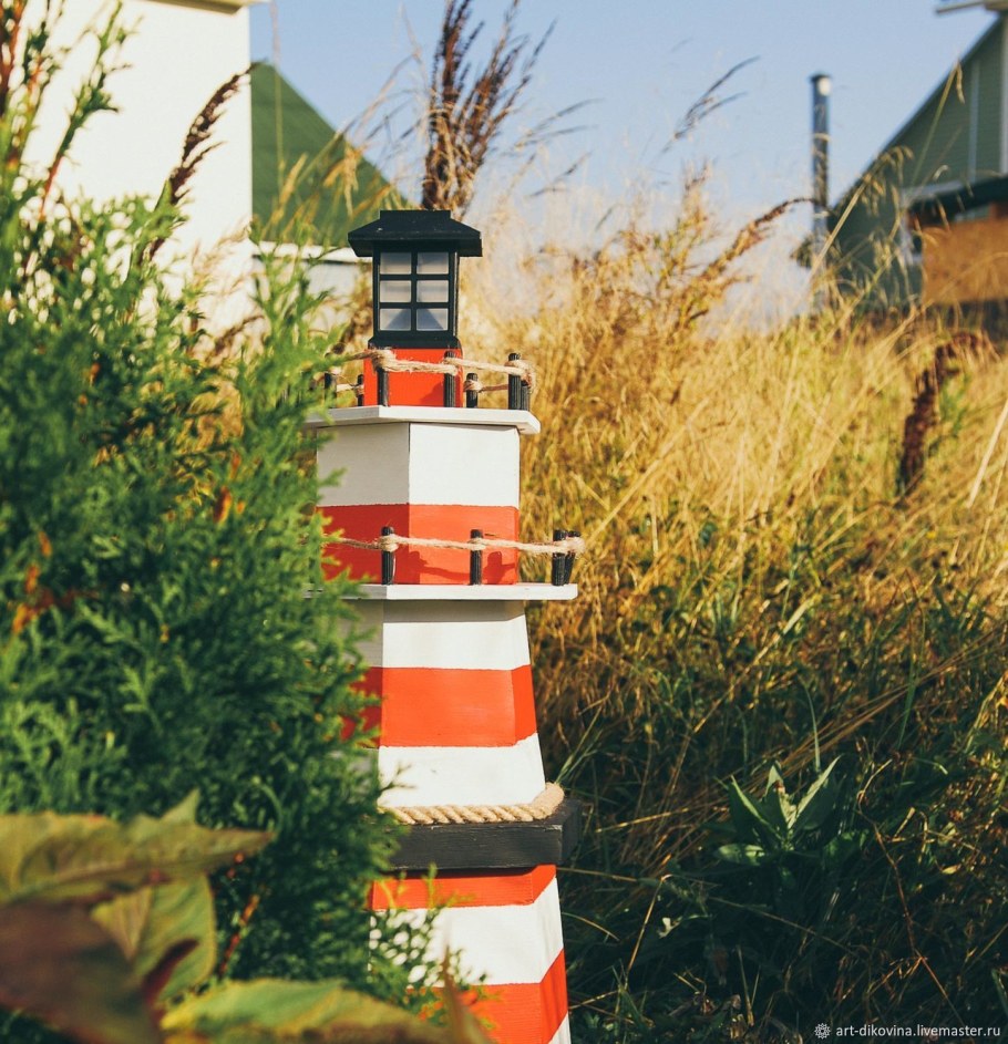 Маяк деревянный декоративный