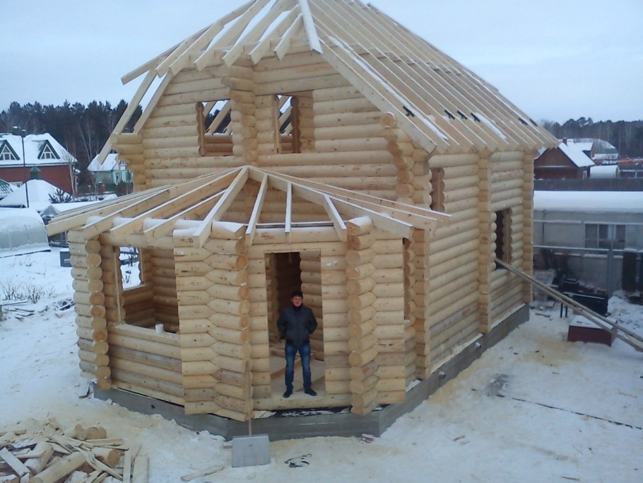 Восьмигранный сруб