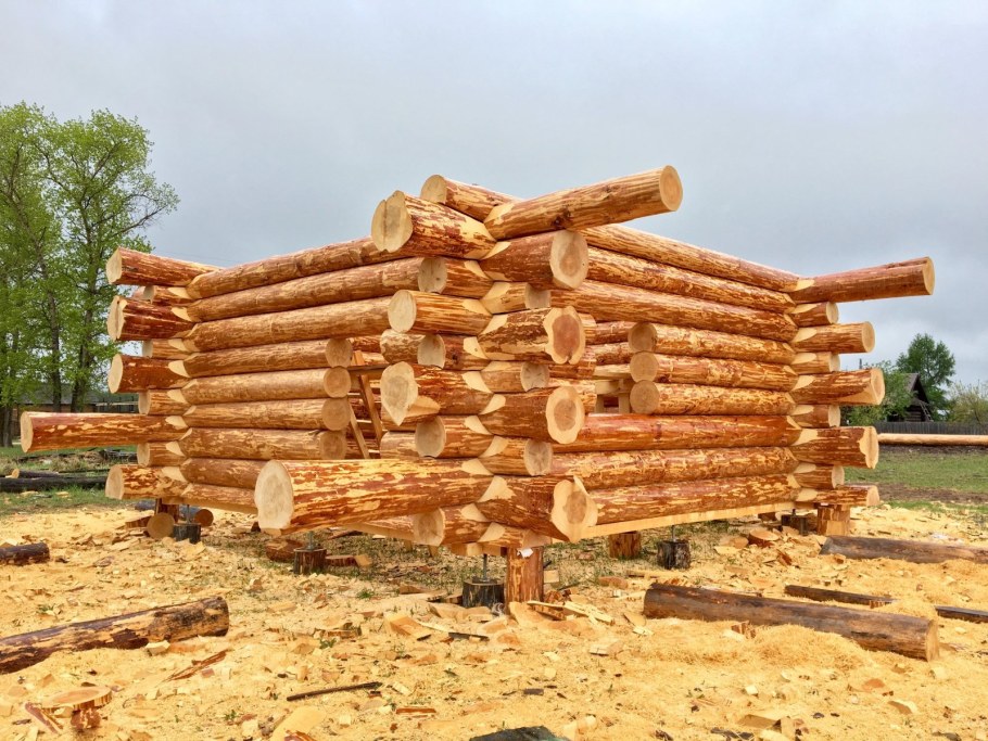 Сибирская хвоя Курган срубы