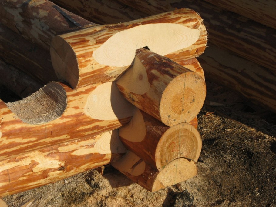 Канадская рубка срубов технология