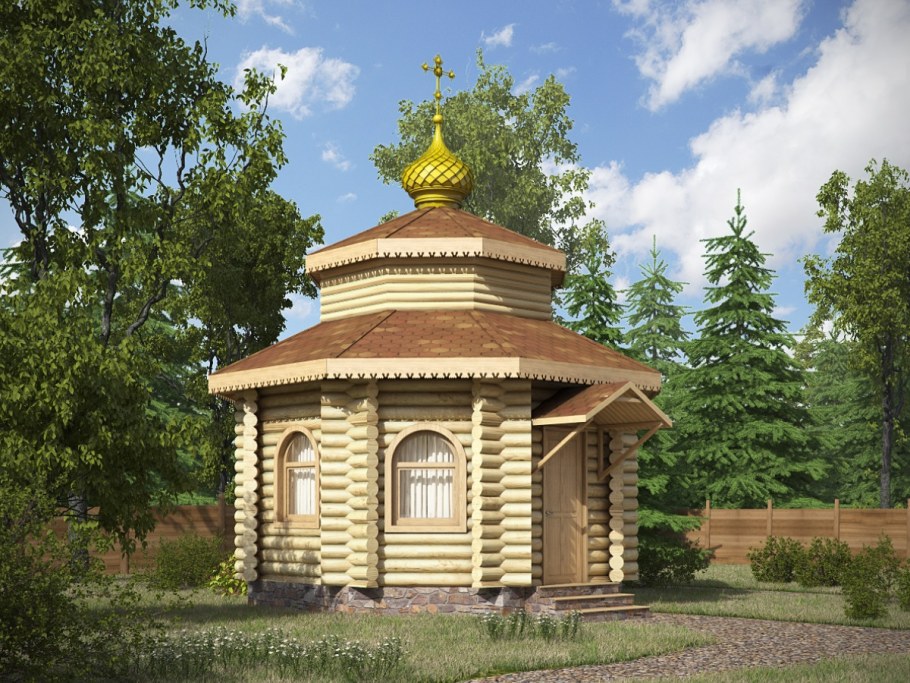 Деревянная часовня Одигитрии Крыловская