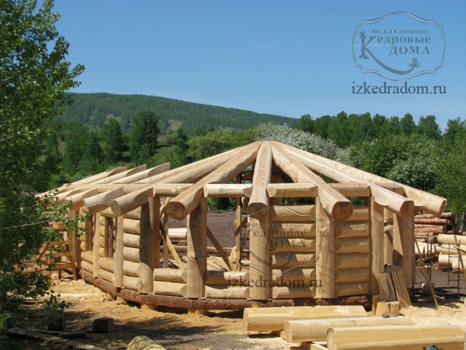 Шестигранный сруб