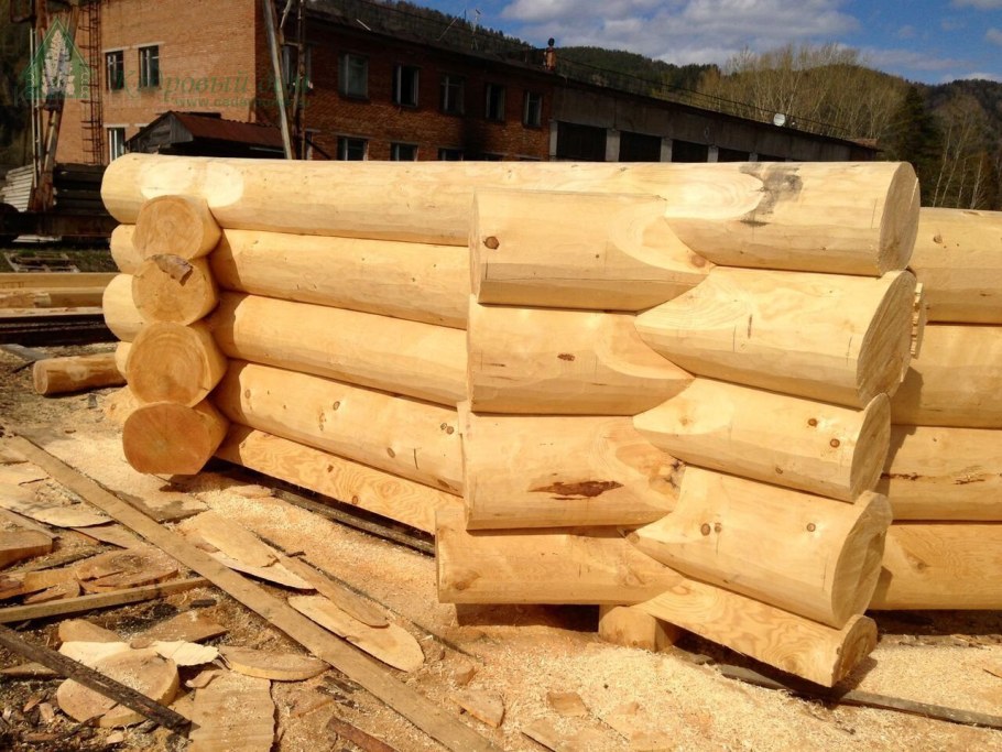 Баня Кедровая бревно